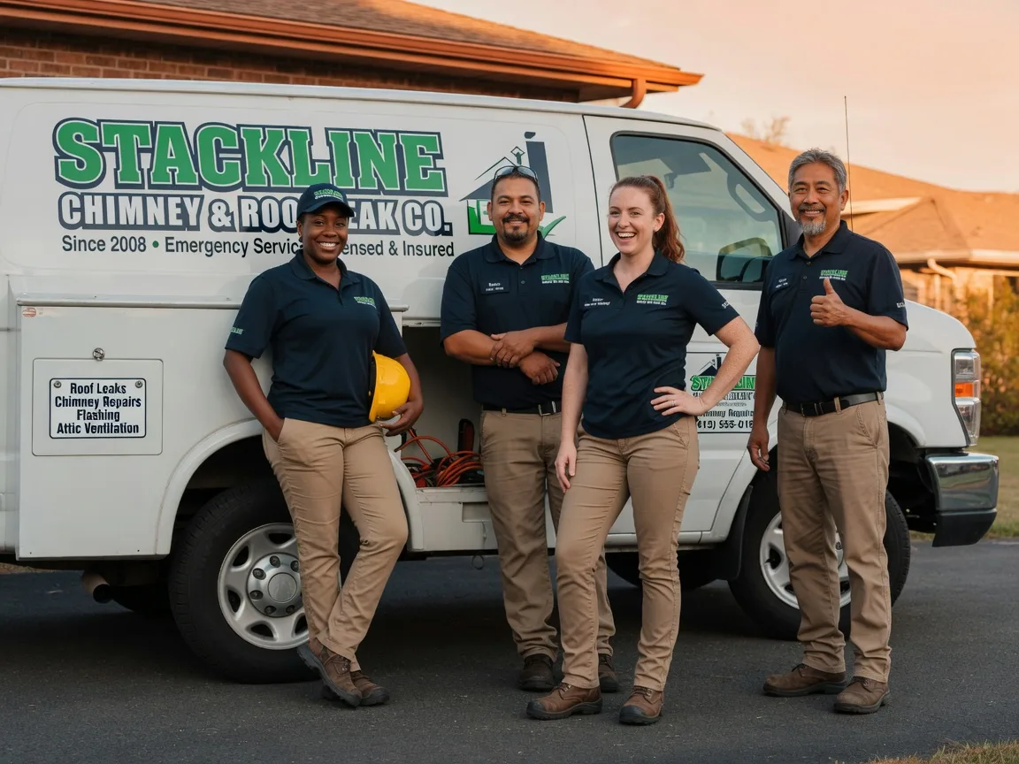 Chimney flashing repair company in Miamiville, OH